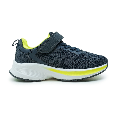 Picture of Twinkler Kids Sports Shoe Black Grey