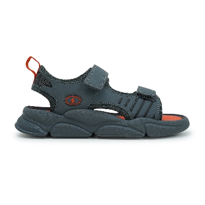 Picture of Twinkler kids Sports Sandal Black Grey