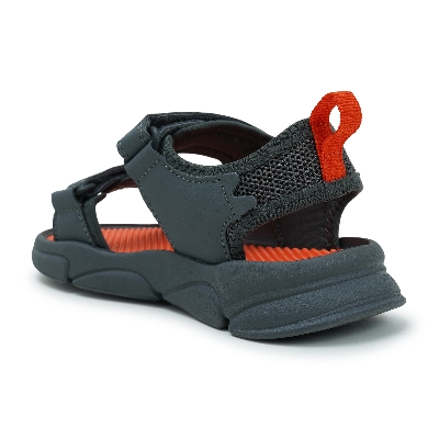 Picture of Twinkler kids Sports Sandal Black Grey