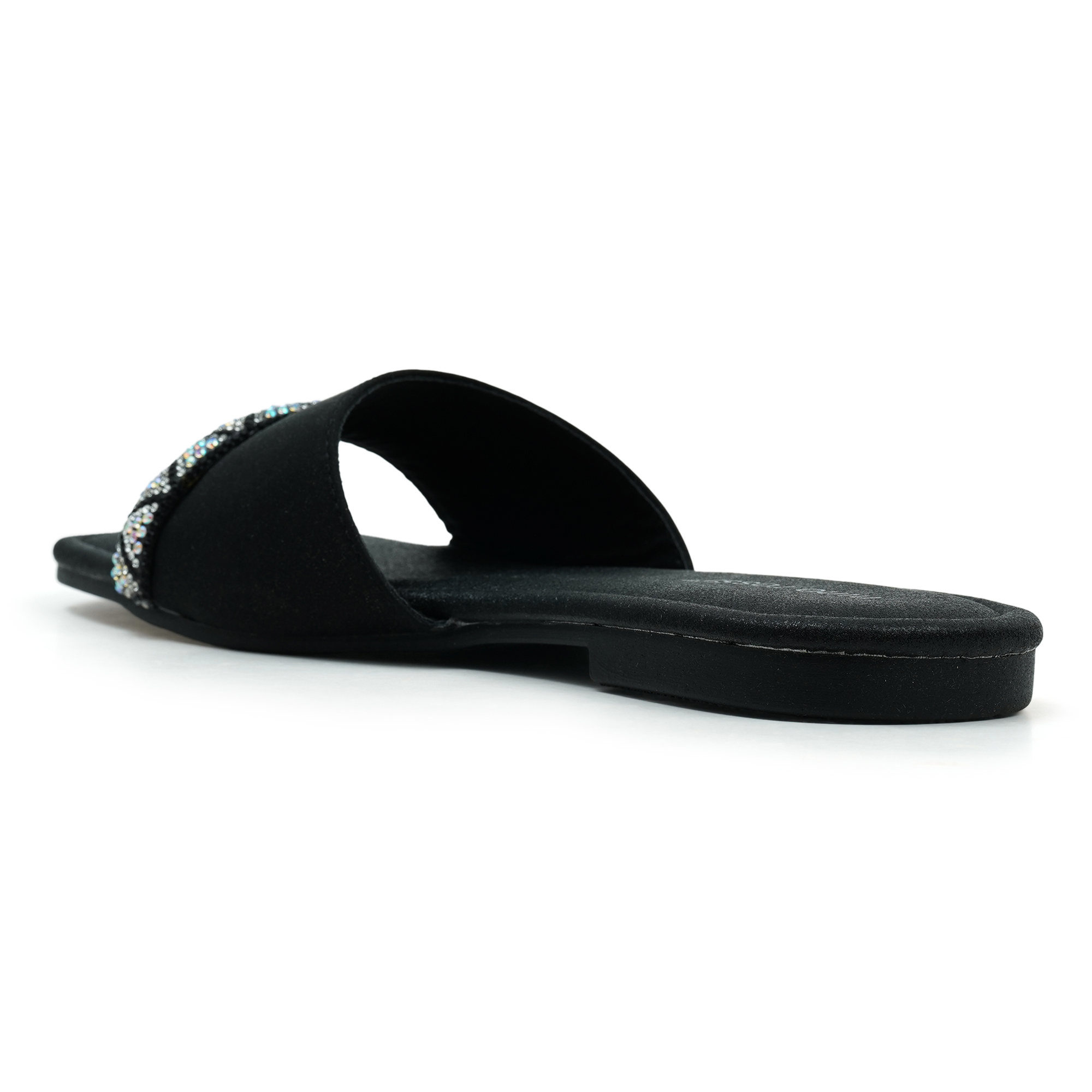 Picture of Nino Rossi Women's Flat Sandal Black