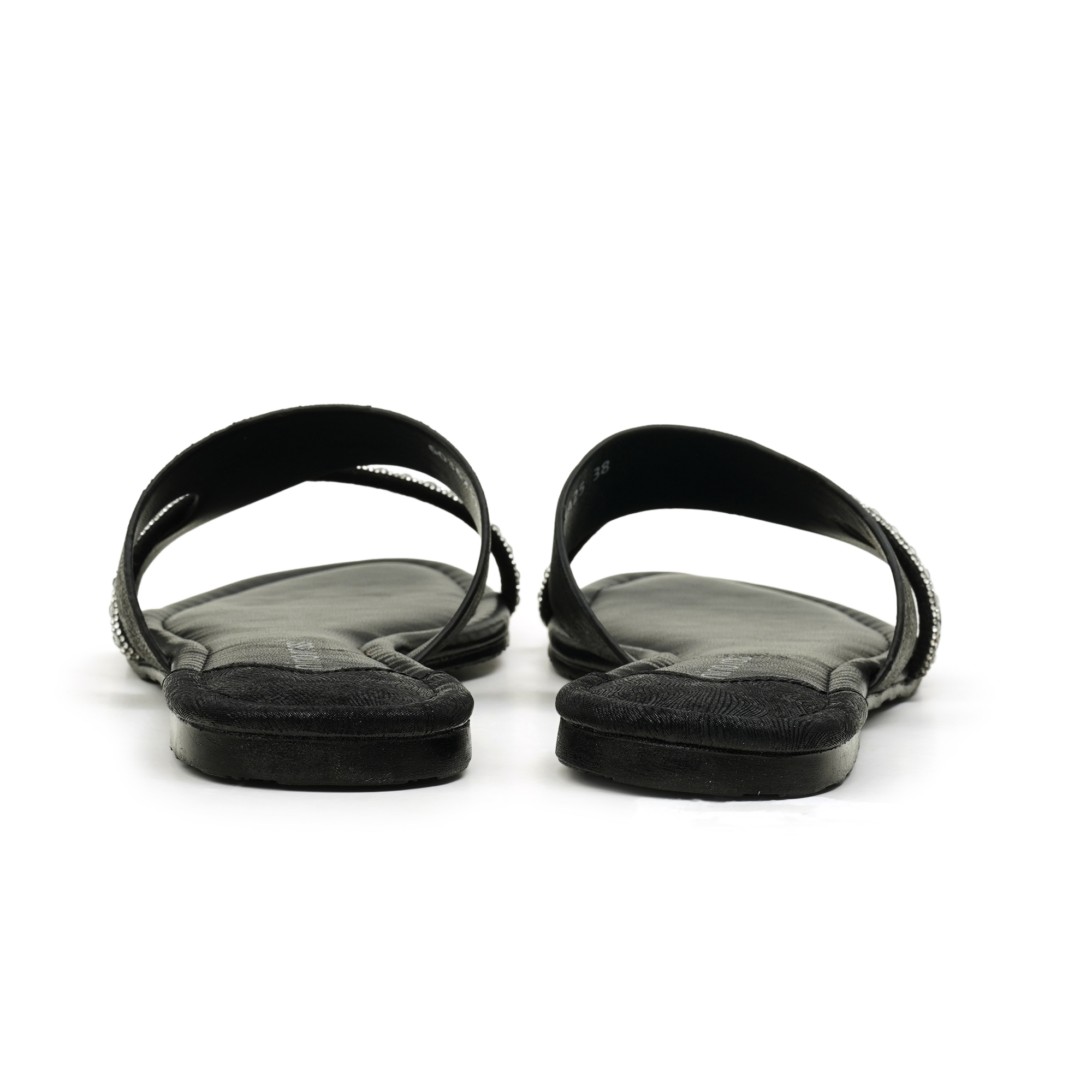 Picture of Nino Rossi Women's Flat Sandal Black