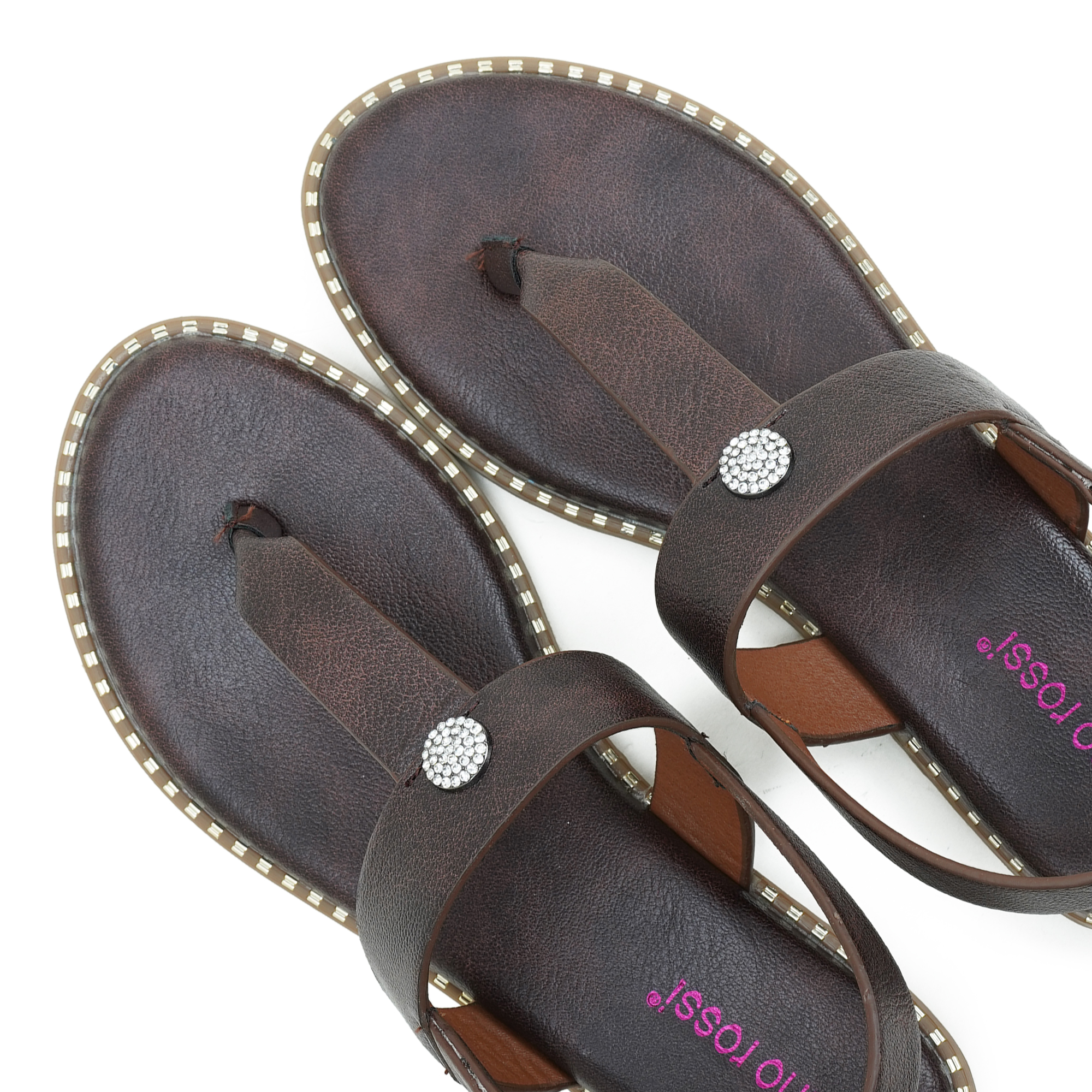 Picture of Nino Rossi Women's Sandal Dark Brown