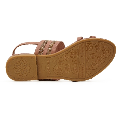 Picture of Nino Rossi Women's Back Belt Sandal Baby Pink