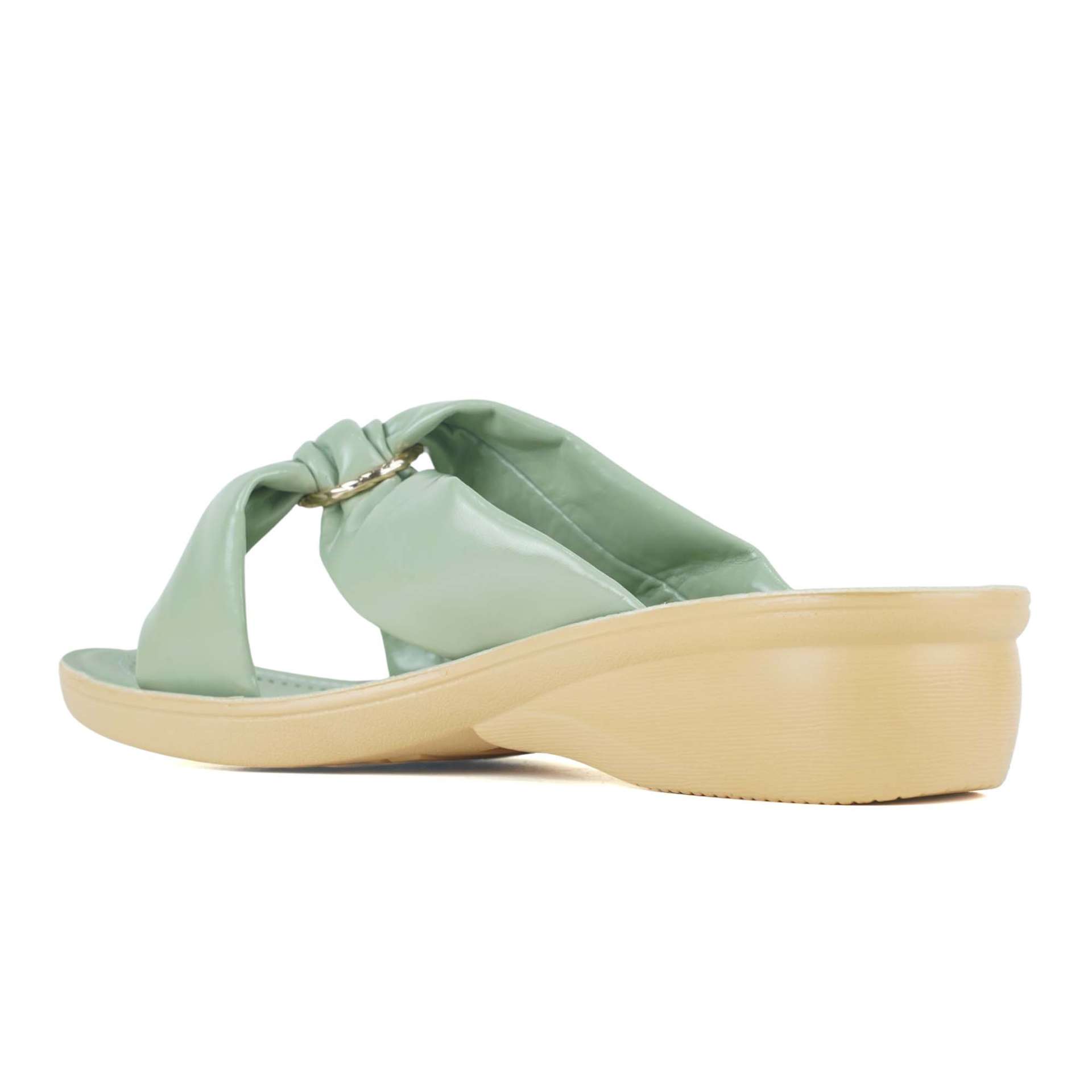 Picture of Nino Rossi Women's Mid Heel Green