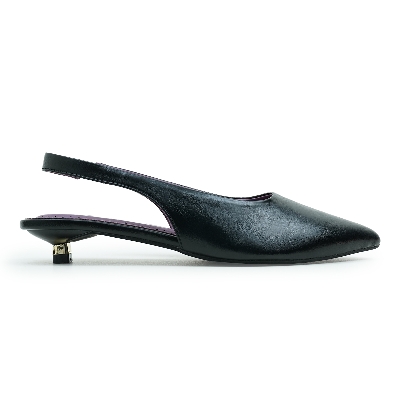 Picture of Moochie Women's Mid Heel Sandal Black