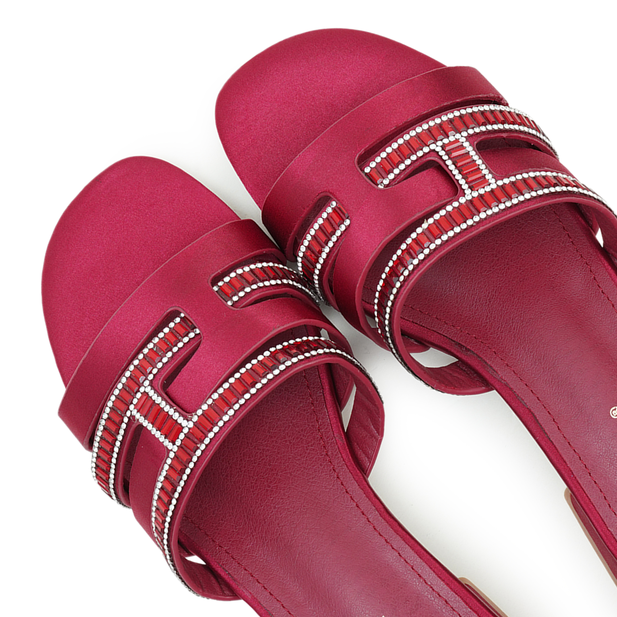 Picture of Nino Rossi Women’s Open Block High Heel Wine