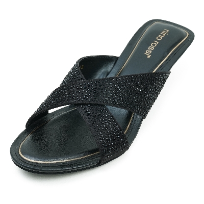 Picture of Nino Rossi Women's Mid Heel Black