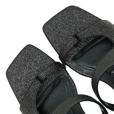 Picture of Moochie Women's Mid Heel Sandal Black