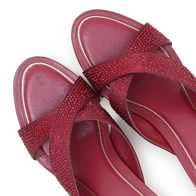 Picture of Nino Rossi Women's Mid Heel Wine