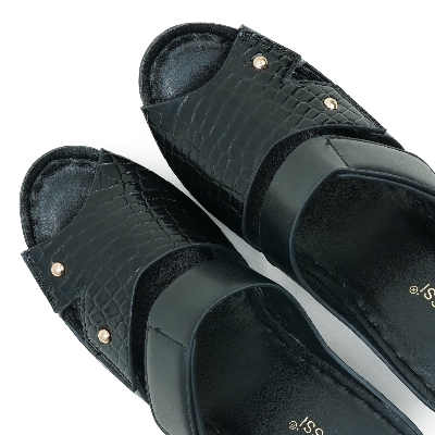 Picture of Nino Rossi Women's Wedge Heel Black