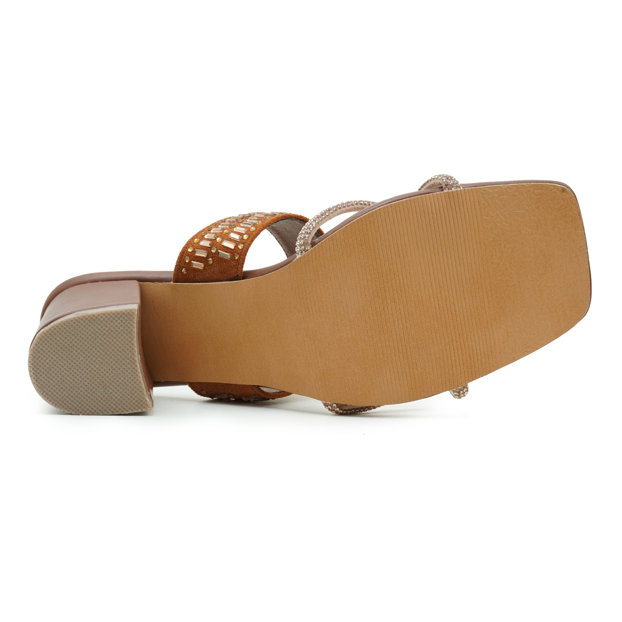 Picture of Nino Rossi Women’s Block High Heel Brown