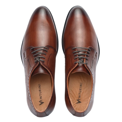 Picture of Venturini Men's Derby Shoe Brown