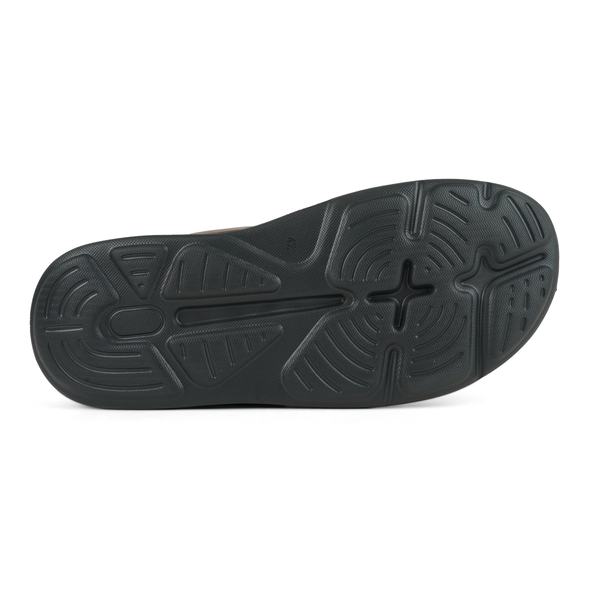 Picture of Venturini Men's Cross Strap Sandal Brown
