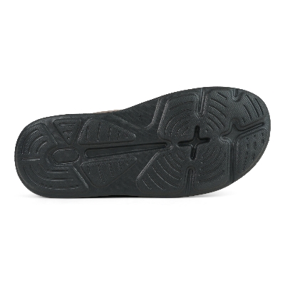 Picture of Venturini Men's Cross Strap Sandal Brown