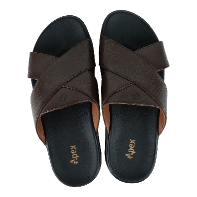 Picture of Apex Men's Slipper Brown