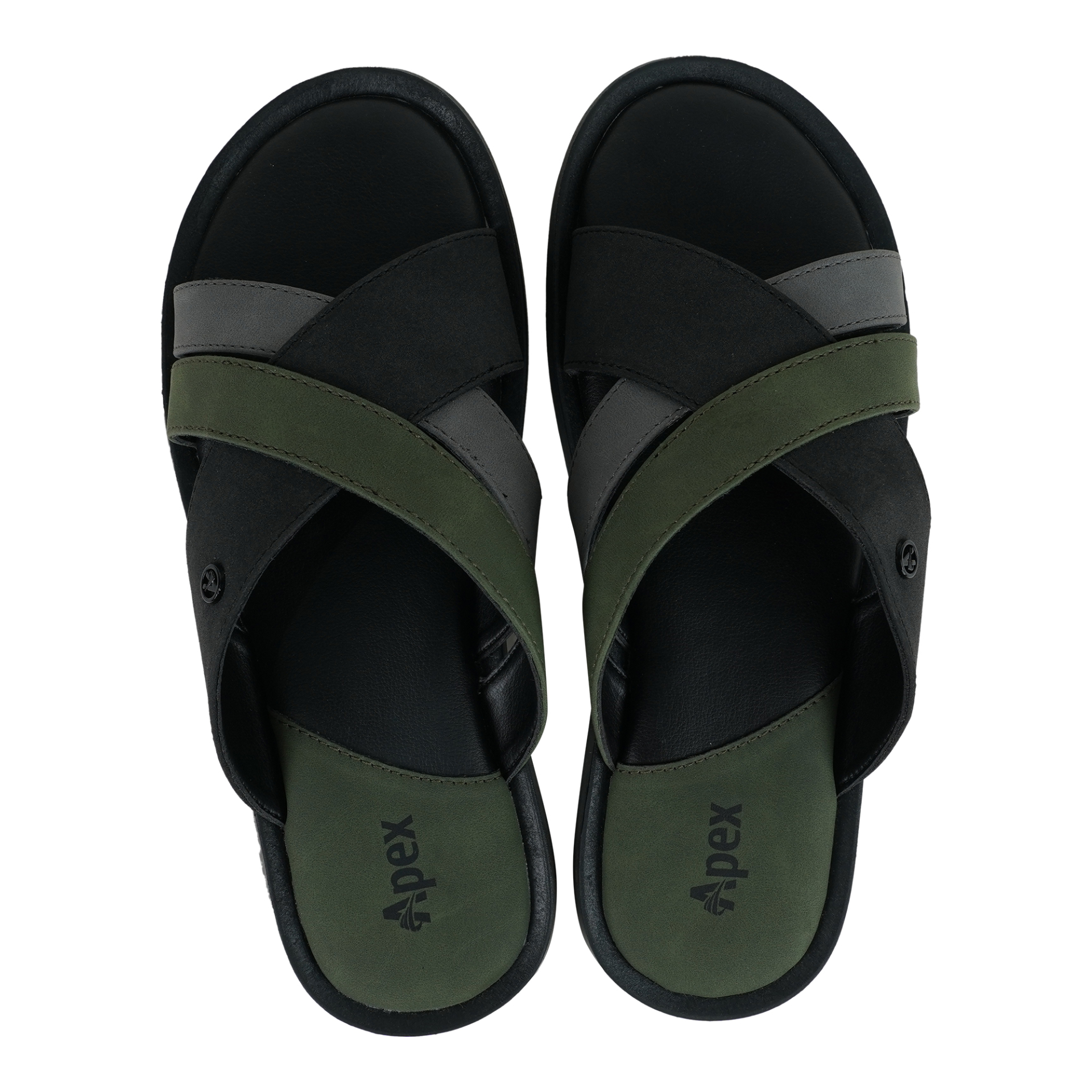 Picture of Apex Men's Cross Strap Sandal Multi Color