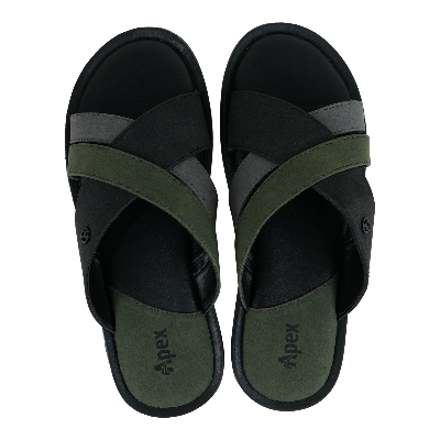 Picture of Apex Men's Cross Strap Sandal Multi Color