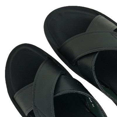 Picture of Apex Men's Cross Strap Sandal Black