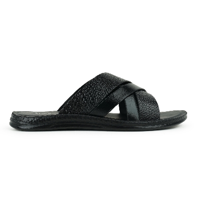 Picture of Apex Men's Cross Strap Sandal Black