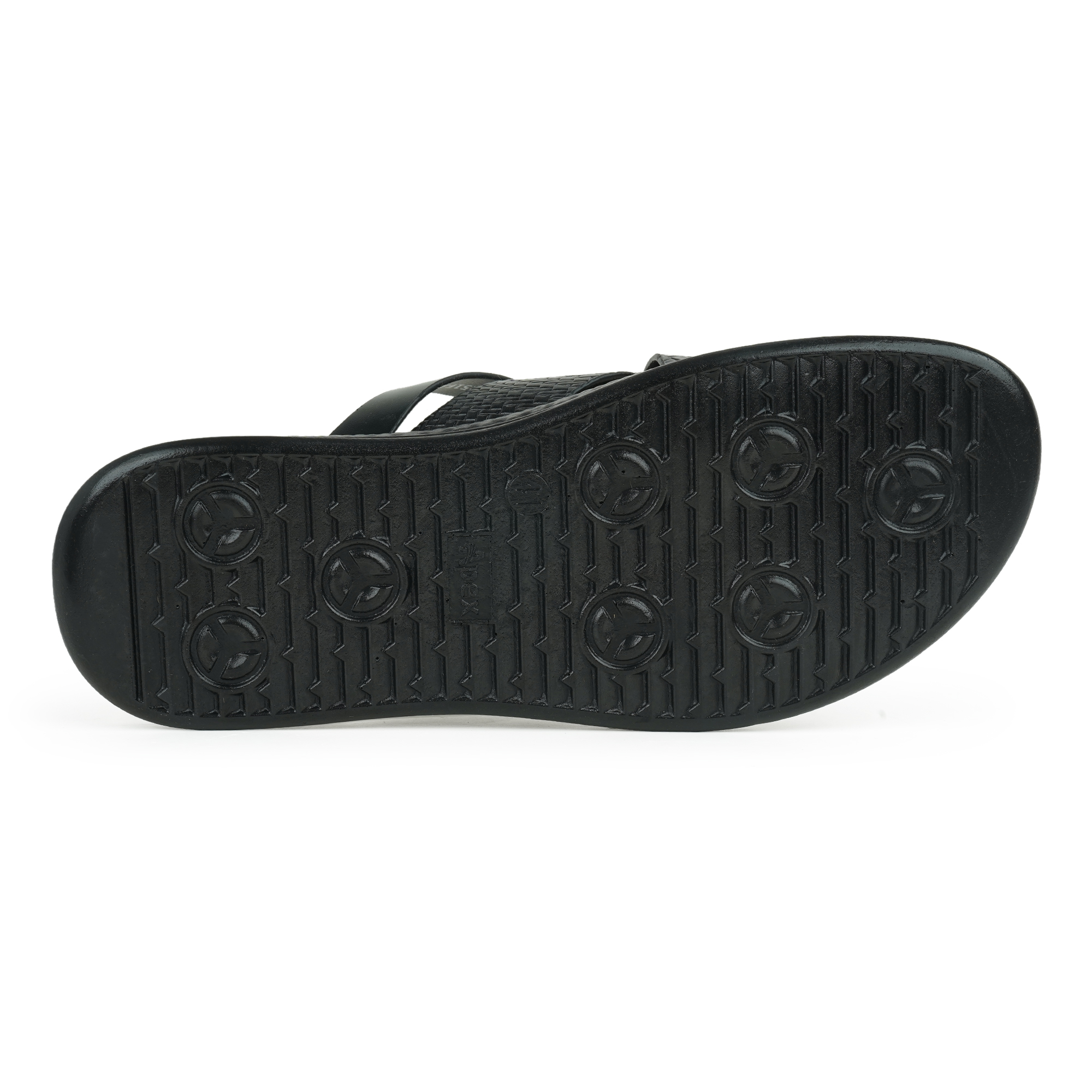 Picture of Apex Men's Cross Strap Sandal Black
