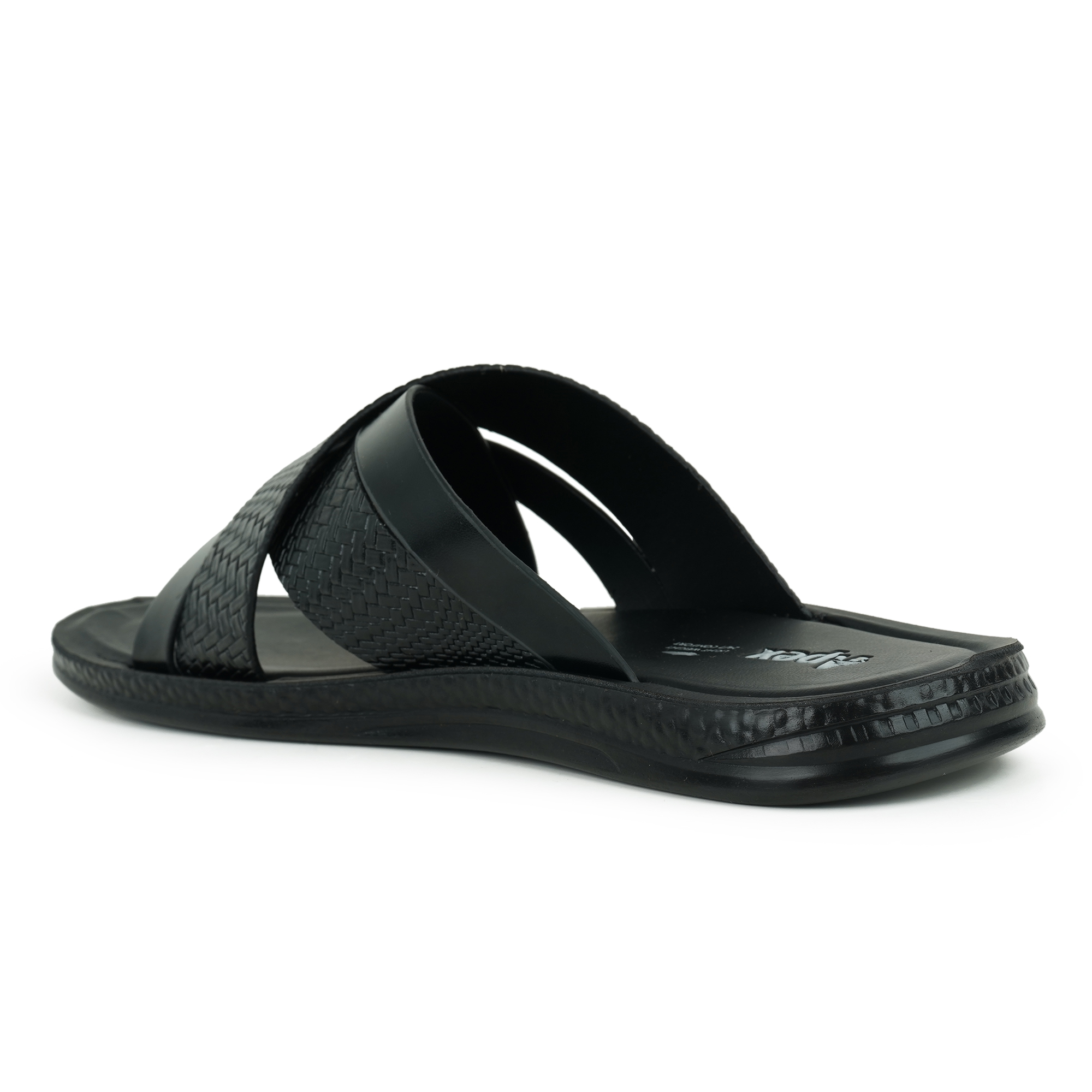 Picture of Apex Men's Cross Strap Sandal Black