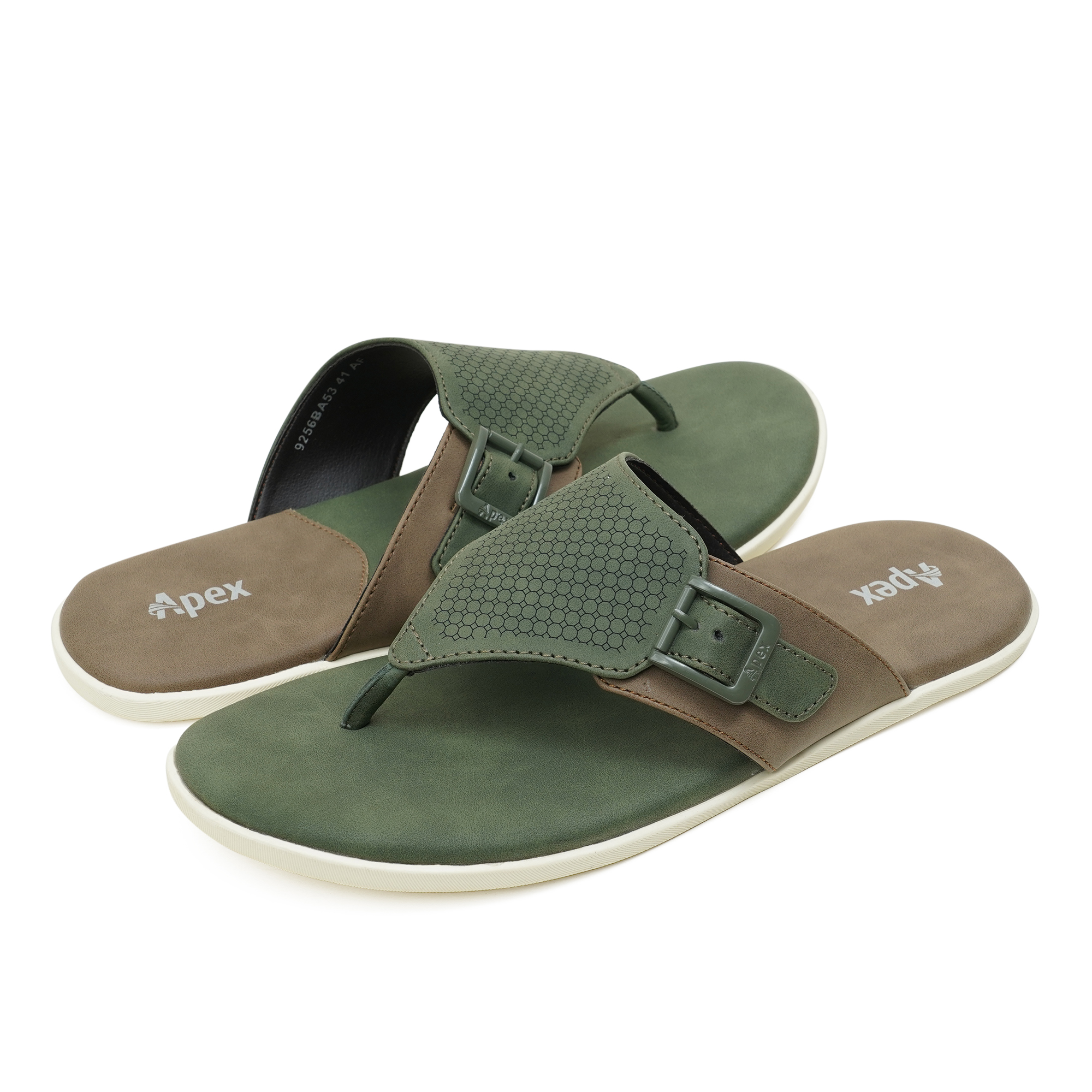 Picture of Apex Men's Thong Sandal Bottle green