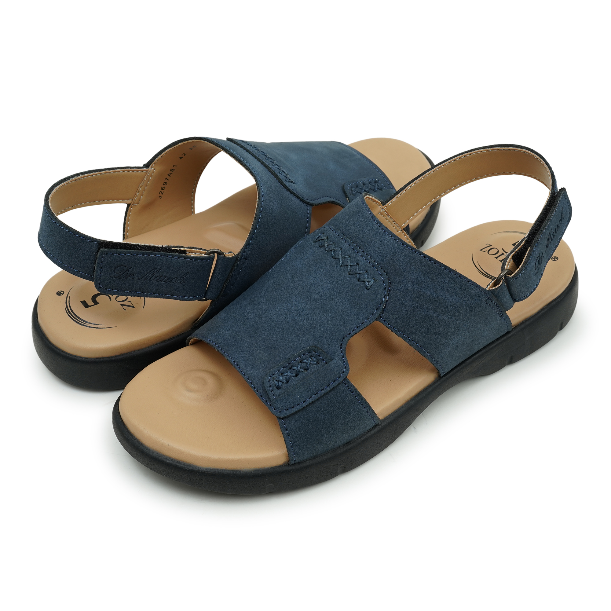 Picture of Dr. Mauch Mens Sandal Aqua Blue