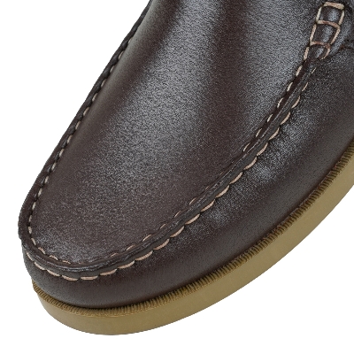 Picture of Maverick Men's Moccasin Dark Brown