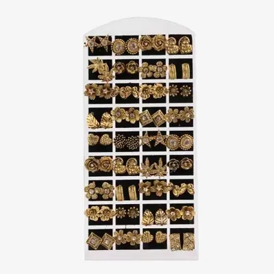 Picture of Fashion Ear Ring for women 24 pc set - Silver