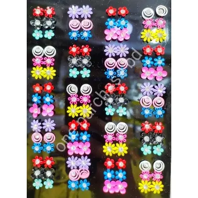 Picture of Unique Design Fashion Ear Ring for women- 15 jora - Multicolor