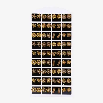 Picture of Fashion Ear Ring for women 12 pcs - Silver
