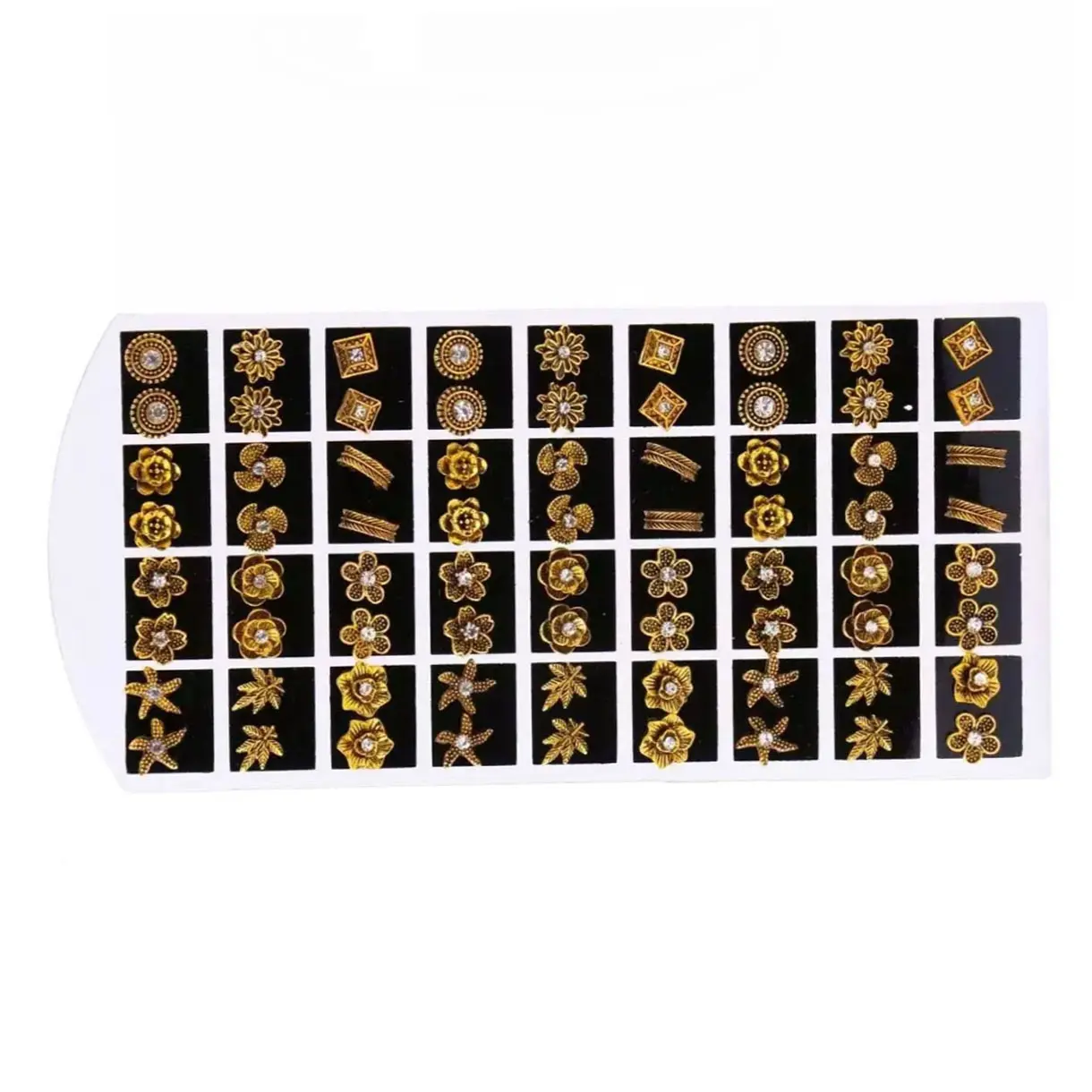 Picture of Fashion Ear Ring for women 12 pcs - Silver