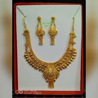 Picture of Exclusive Design Necklace for girls - Gold