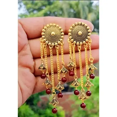 Picture of Unique Design Fashion Ear Ring for women - Gold