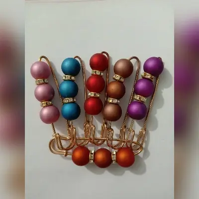 Picture of 2 pc hijab pin for women - Multicolor