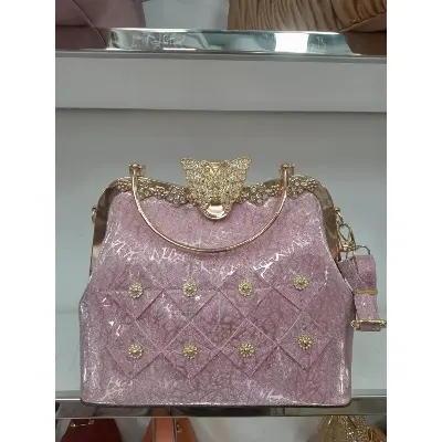 Picture of This Year Collected Bag For Women Ladies Bag Vanity Bag Wallet Women Purse Hand Bag For Women - Bag - Rose Gold