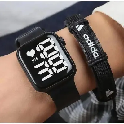Picture of Man Fashionable Watch - Hand Watch - Black
