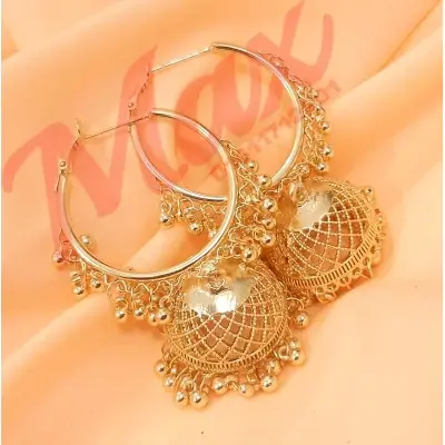 Picture of New sty Good Looking ear ring for Girls - Gold