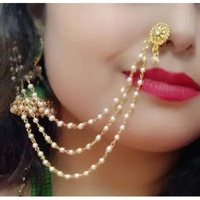 Picture of Wonderful Nose Noth For Women - White
