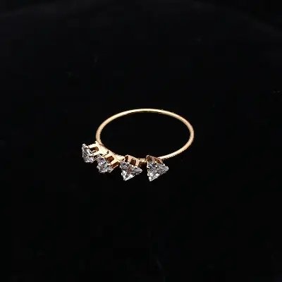 Picture of Finger rings for women wtih adjastable - Gold