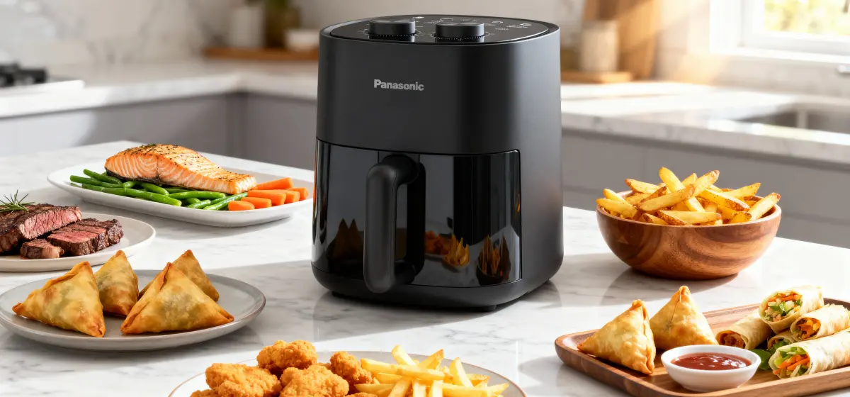Picture of Panasonic Air Fryer NF-CC450 Capacity 4.5 Ltr 