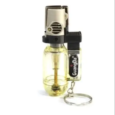 Picture of Water Jet Gas Key Ring Lighter - Olive