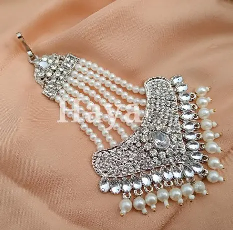 Picture of Unique Design Metal Tikli  set  for Women