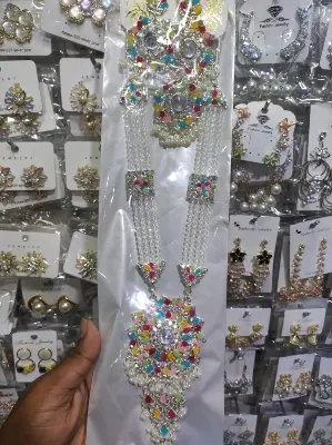 Picture of Elegant Women’s Necklace Set – Stylish Design | Party & Casual Wear Jewelry - Multicolor