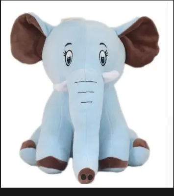 Picture of Cute Elephant🐘 Soft Toy for Kids – Premium Plush Elephant Doll – Perfect Gift for Boys & Girls - Multicolor