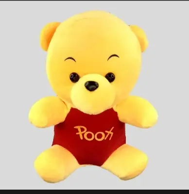 Picture of Cute Bear🧸 Soft Toy for Kids – Premium Plush Bear Doll – Perfect Gift for Boys & Girls - Multicolor