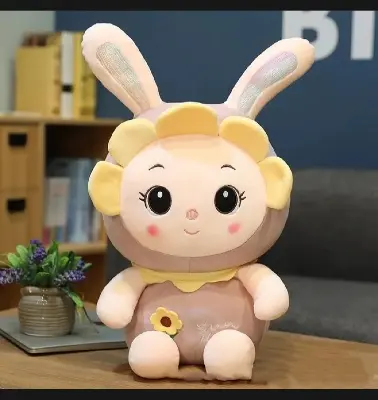 Picture of Cute Soft Toy for Kids – Premium Plush Doll – Perfect Gift for Boys & Girls - Multicolor