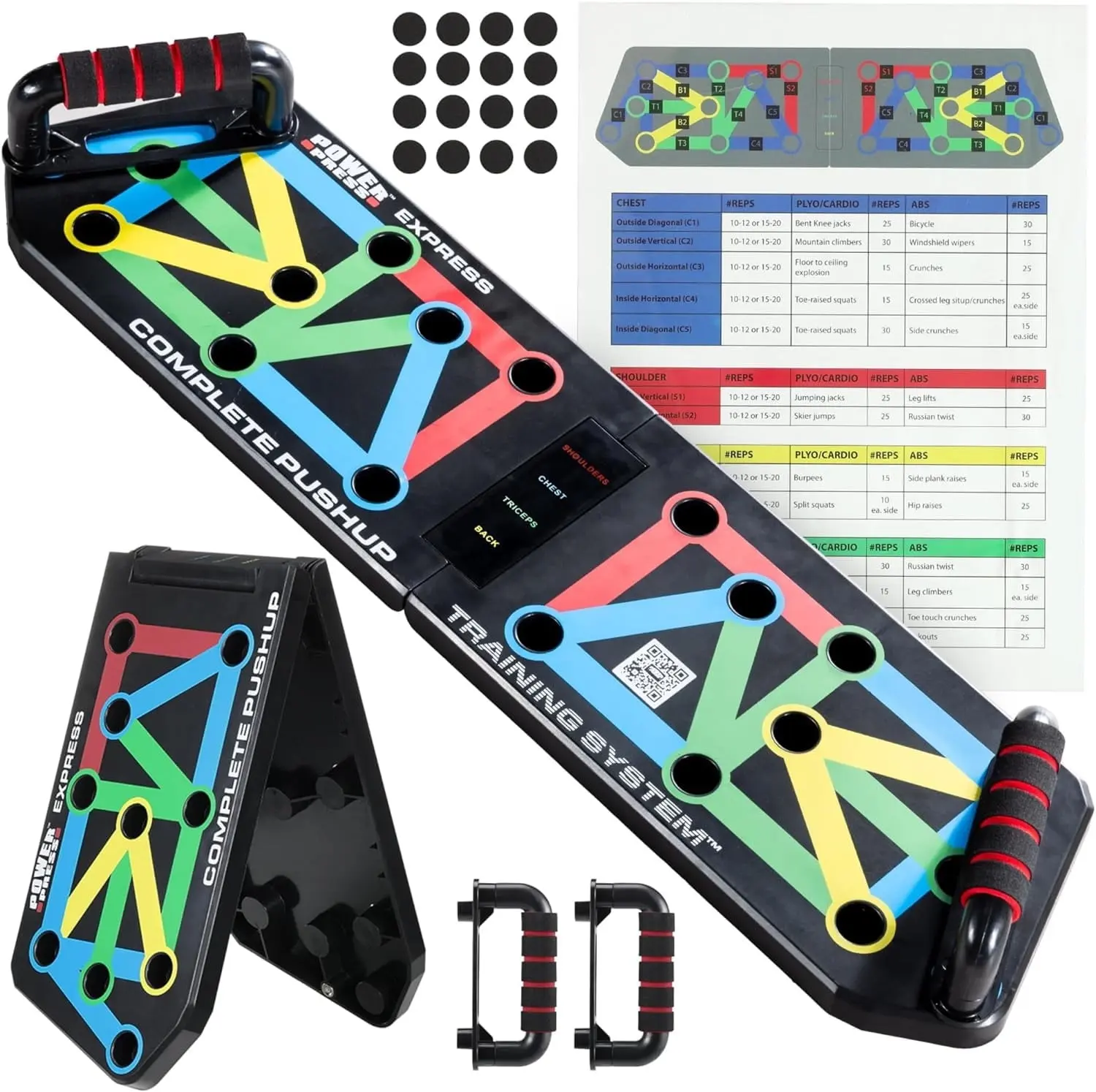Picture of Pushup Board - Black - One Size