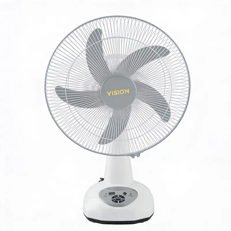 Picture of VISION Rechargeable Table Fan-16'' White