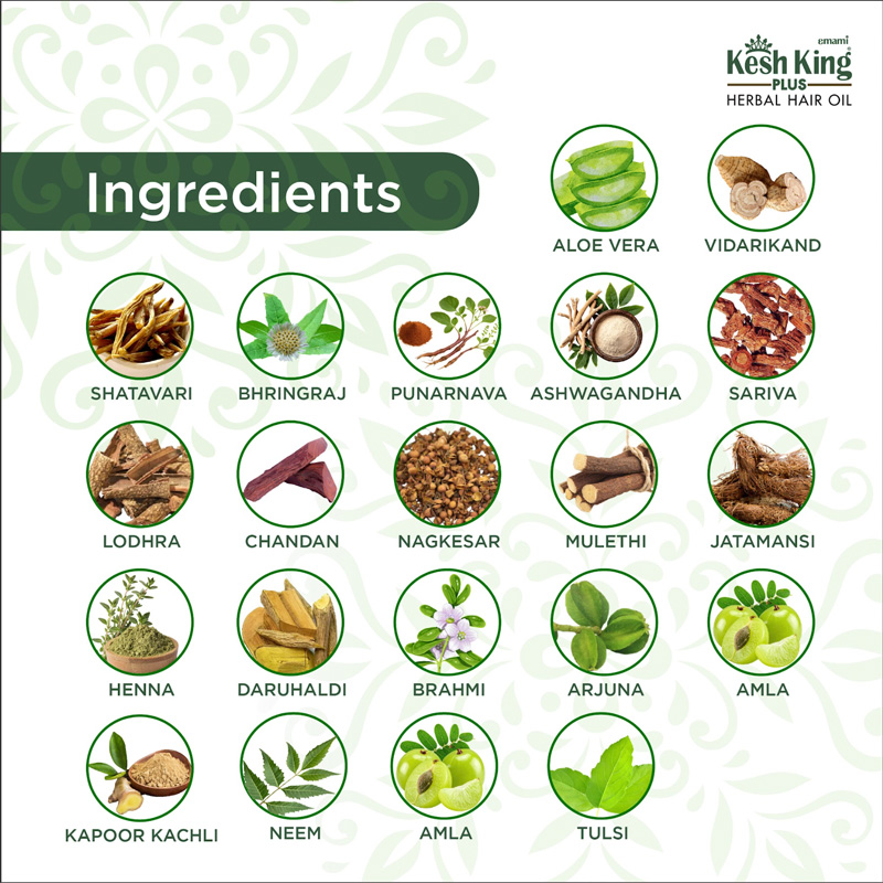 Picture of Emami Kesh King Plus Herbal Hair Oil 100ml